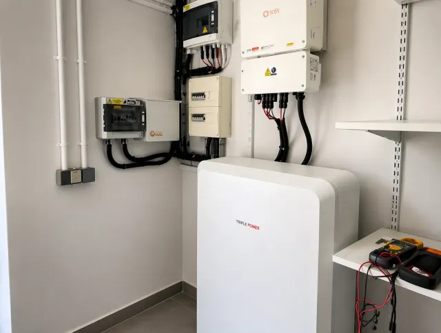 Système de stockage batterie solaire résidentiel